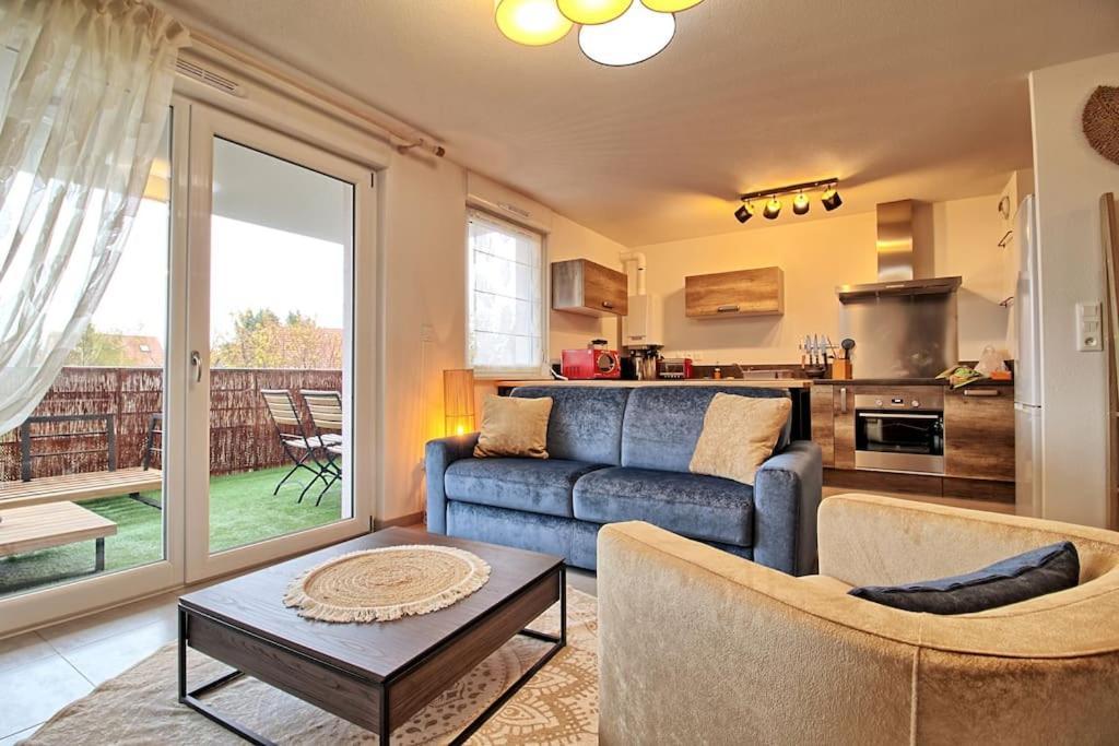Appartement - Note Boisee - Terrasse & Parking Sélestat Zewnętrze zdjęcie