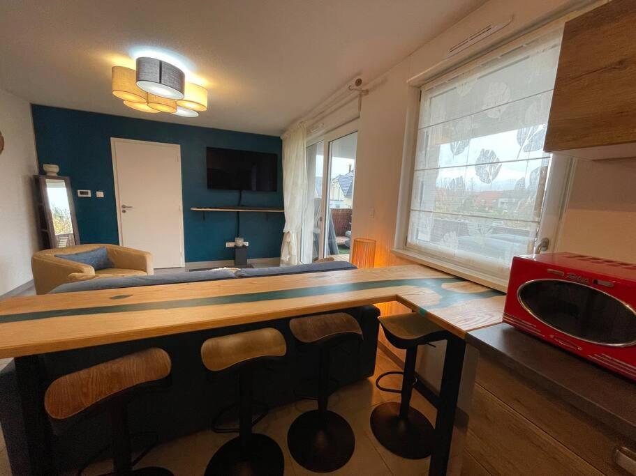 Appartement - Note Boisee - Terrasse & Parking Sélestat Zewnętrze zdjęcie