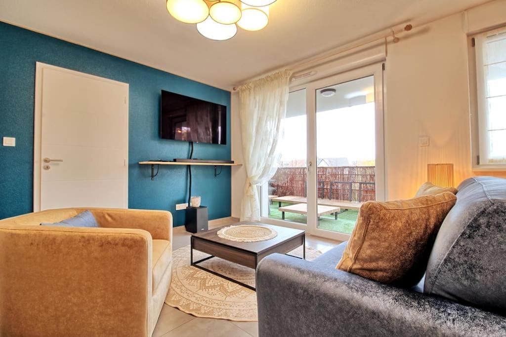 Appartement - Note Boisee - Terrasse & Parking Sélestat Zewnętrze zdjęcie